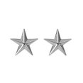 thumbnail image 2 of Polished - Military Brigadier General Stars Pin-On Insignia Pair BG, 2 of 2