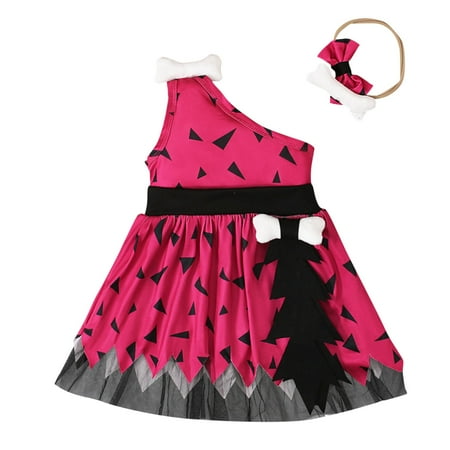 

Fall Wintern Saving Clearance 2024! TAGOLD Kids Halloween Christmas Dresses Fall Winter Dress for Girls Girl s New Summer Sleeveless Mesh Princess Dress