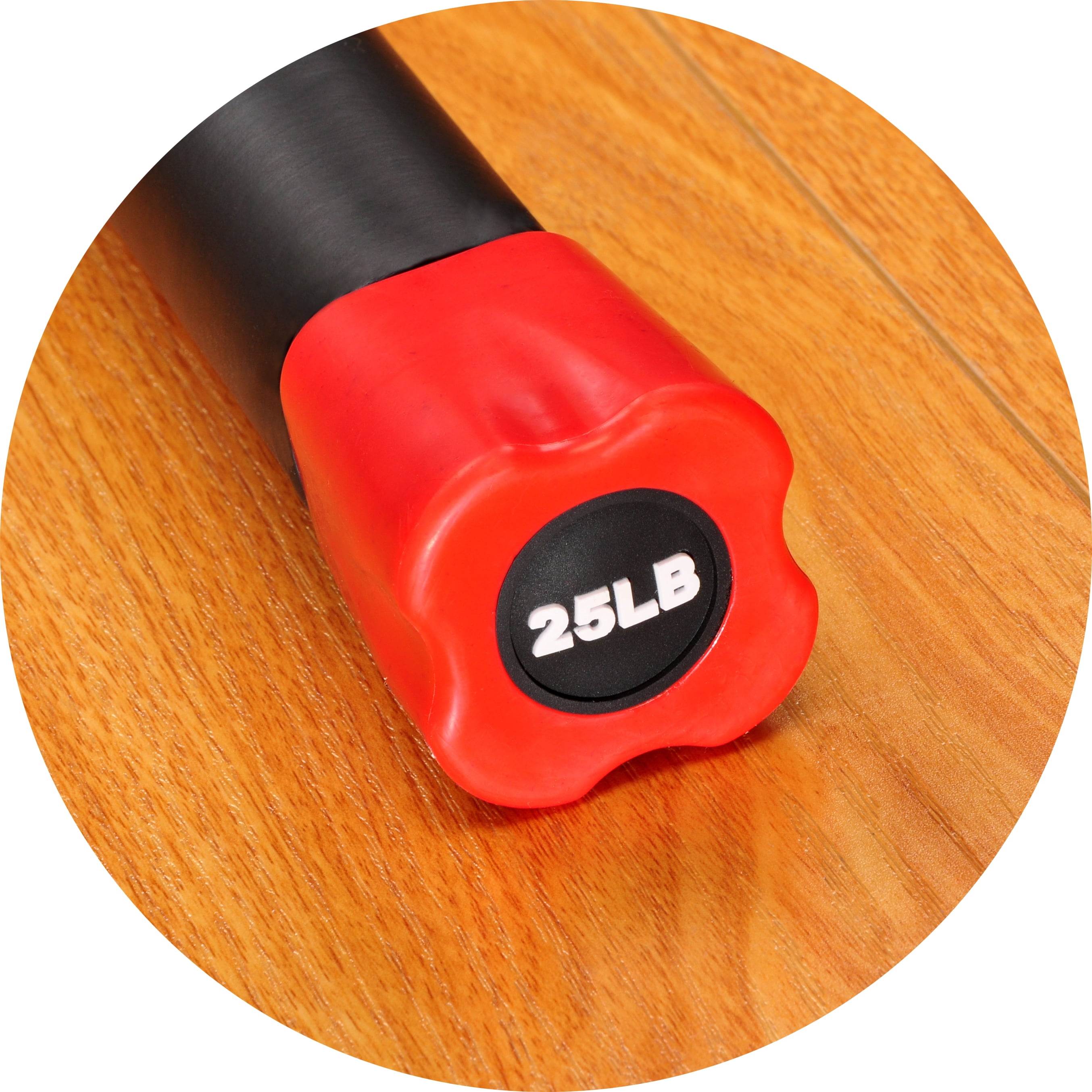 Elegainz Weighted Workout Weight Bar, 5-30 Lbs.