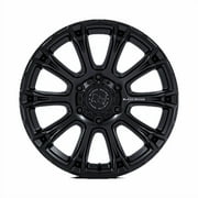 17x9 Black Rhino BR020 Diamondback Matte Black Wheel 6x5.5 (12mm)