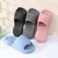 thumbnail image 4 of Roxoni Women's House Solid Slipon Sports Casual Comfort Soft Breathable Slippers - Quick Drying Sandal, 4 of 4