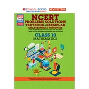 Oswaal NCERT Problems - Solutions (Textbook + Exemplar) Class 10 Mathematics Book (For 2023 Exam)