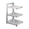 thumbnail image 3 of Estante para ollas y sartenes, organizador de cocina, soporte para ollas que ahorra espacio, estante de cocina para debajo del gabinete 3 niveles, 3 of 8
