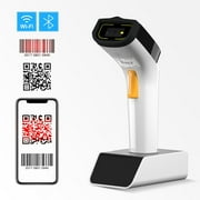 Netum DS2800 Wi-Fi 2D Wireless Barcode Scanner with Charging Cradle, New