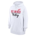 thumbnail image 2 of Women's G-III 4Her by Carl Banks  White Detroit Red Wings Team Fleece Pullover Hoodie, 2 of 3