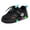 Black, variant on Zanarzt Light Up Sneakers Toddler Boys Girls Light Up Shoes Kids Tennis Shoes Lightweight Walking Running Sneakers for Toddler Little Kid White,7