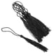 thumbnail image 4 of 10 piezas Mini borlas sedosas hechas decoración colgante llavero bolsa accesorio Negro, 4 of 8