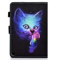 thumbnail image 4 of Flip Case for All-New Fire HD 8 2020 /HD 8 Plus Tablet (10th Generation, 2020 Release), Allteych Slim Lightweight Protective Shockproof Folding Stand Cover with Auto Wake/Sleep, Colorful Cat, 4 of 13