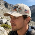 thumbnail image 6 of BSJJY 250th Anniversary USA Hat, USA 250th Anniversary Distressed Casual Cap, Retro American Tribute Hat Gift Honoring Patriots & Veterans (A), 6 of 8