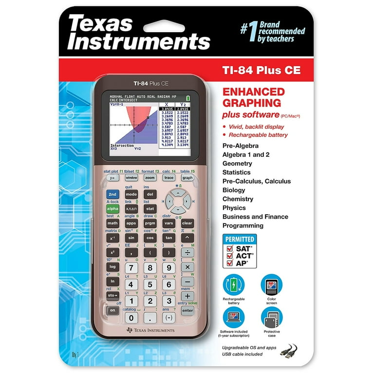 Texas Instruments Ti-84 Plus Ce Financial & Scientific 10