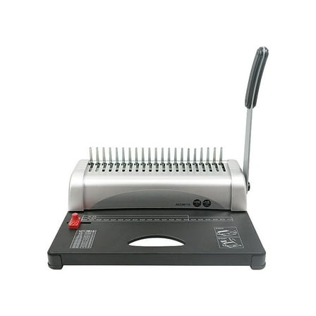 A4 Paper Binding Machine Puncher Binder 21 Holes Binding Machine 12 Sheets Punching 450 Sheets Binding Office Home Tools A5 A6 7 ,Easy to Operate