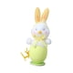 thumbnail image 2 of Orejas de conejo de Pascua, pollito de peluche, decoración de Pascua, decoración de fiesta de Pascua Blanco Verde, 2 of 9