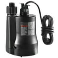 thumbnail image 6 of KFFKFF 1/3 HP Sump Pump, 2450 GPH Flow Rate & 30 ft Elevation Dirty Water Pump, Submersible Utility Pump with 10 ft Power Cord for Pool, Pond, and Basement, 6 of 9