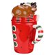 thumbnail image 1 of Ceramic Water Cup 1Set Assorted Color Elk Shaped Drink Container 18X9X6.5Cm, 1 of 4