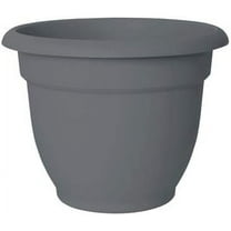 Bloem Llc Ap12908 13" Charcoal Ariana Self Watering Planter