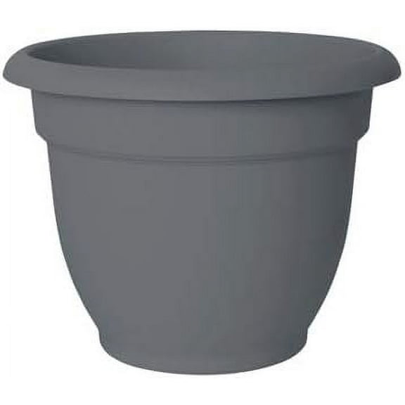 Bloem Llc Ap12908 13" Charcoal Ariana Self Watering Planter