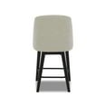 thumbnail image 3 of Better Homes & Gardens Springwood Swivel Barstool, Charcoal, Set of 2, 3 of 9