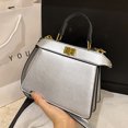 thumbnail image 1 of Bolso de mano para mujer, novedad de 2025, bolso de moda con cierre, bandolera de hombro., 1 of 5