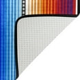 thumbnail image 4 of Coolnut Mexican Serape Stripes Area Rug, 80"x 58" Pet & Child Friendly Carpet for Living Room Bedroom Dining Room,Indoor Outdoor Soft Rug Washable Non Slip Comfortable Area Rug, 4 of 6