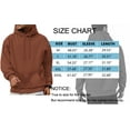 thumbnail image 7 of GENTS BLISS Heavyweight Men Hoodies Sweatshirts Fleece Long Sleeve Sweatshirts for Men Drawstring Collar Men Hoodies with Kangaroo Pocket, 7 of 7