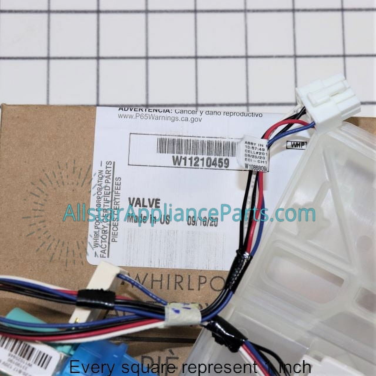 Whirlpool Washing Machine Water Inlet Valve W11210459