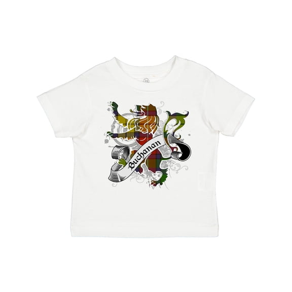 Inktastic Buchanan Tartan Lion Boys or Girls Toddler T-Shirt