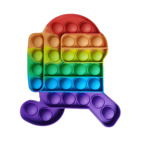 product description 1.Irresistibly Entertaining and Relaxing: Experience the joy of popping bubble wrap on a whole new level - now with even more satisfying texture, sound, and infinite reusability for that mesmerizing good feeling; Once you start popping, it’s impossible to stop until your itch is fully scratched 2.Rainbow Colored Fun and Shapes: No more boring wraps; Squeeze and pop your way to sensory heaven with four delightful shapes including square, circle, octagon, and heart; All of which are decked out in eye-catching, vibrant colors that appeal to bubble poppers of all ages 3.Durable and High-Quality Build: This fidget set is made of food-grade silicone that’s odorless, non-toxic, and BPA-free; It’s also incredibly flexible and resistant to tears or breakage, so you can let your kids can play with them to their heart's content without worry 4.So Many Ways to Have Fun: At home, in the car, or out and about, these cool pop its are small enough to fit anywhere and come with a handy canvas bag for quick storage & portability; Not only do you get instant stress and anxiety relief, they also improve your focus and help manage special needs 5.Ideal Gift, Stocking Stuffers for All Kids and the Kid in You: Our set is easy to wash or wipe clean, designed for all to enjoy, and backed up by a lifetime warranty; It’s the perfect figit popping toy for anyone looking to de-stress and have a great time - discover what you’ve been missing and start popping
