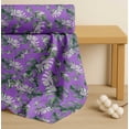 thumbnail image 4 of Soimoi Purple Cotton Cambric Fabric Monstera Leaves Printed Craft Fabric by the Yard 56 Inch Wide, 4 of 7