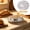 80pcs, variant on 60 Pcs Reusable Aluminum Foil Food Covers,Pop-Up Tin Foil Food Insulation Cover,Kitchen Fresh-Keeping Insulation Film for Home Dining Parties Outdoor Picnics Fits Plates,Bowls,and Containers