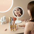 thumbnail image 3 of Organisateur de Pinceaux Cosmétiques Transparent – Étui de Rangement Multi-Compartiments pour Outils de Maquillage, Rouges à Lèvres Ou Parfums, 3 of 6
