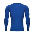 thumbnail image 6 of asjyhkr Mens Undershirts Long Sleeve Crew Neck Tights Breathable Running Workout Gym Athletic Solid Color Shirts, 6 of 6