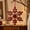 A, variant on Christmas Tree Hanging Ornaments, PVC Holiday Decorations with Pre-Attached Hanging Loop for Tree, Door Knobs, Mantel, Wall Hooks, Indoor Festive Display