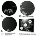 thumbnail image 3 of Designart "Monochromatic Underwater Tranquility" Coastal Coral Under Water Wall Art Living Room, 3 of 7