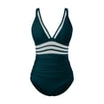 thumbnail image 3 of Hontri Women's Mesh Monokini Swimsuit Clearance! Slimming Swimsuits for Women Navy Xxl, 3 of 6