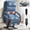 Blue, variant on Spaco Power Chenille Lift Recliner Chair Dual Motor Infinite Position Up to 350lbs with Solid Wood Armrests, Heat Massage and Heavy Duty Motion Mechanism, Black
