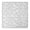 Puppy Head Line, variant on Chihuahua and Floral Yellow Pattern Square Fitted Tablecloth with Elastic Edge, Washable Table Cover for Home Kitchen Party and Daily Decor 36in(91cm)