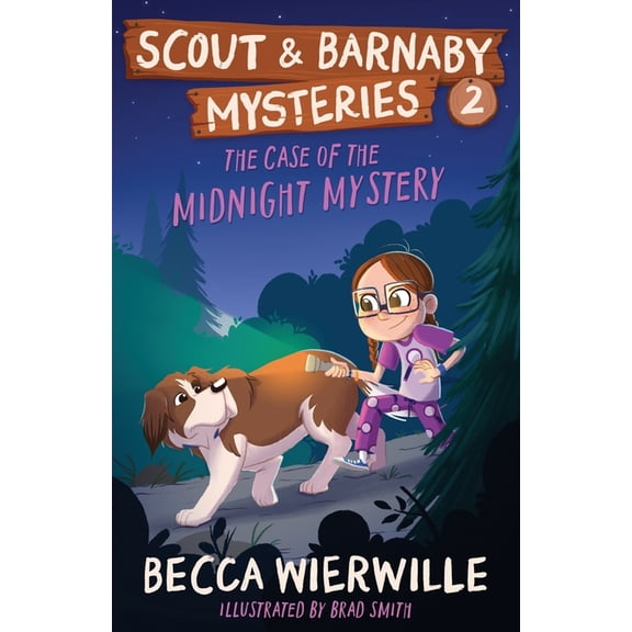 Scout and Barnaby Mysteries The Case of the Midnight Mystery, Book 2, (Paperback)