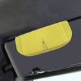 thumbnail image 1 of Caja de gafas para coche, fácil instalación, organizador de carcasa rígida, estuche de almacenamiento para gafas de , para automóvil, regalo para Amarillo, 1 of 8