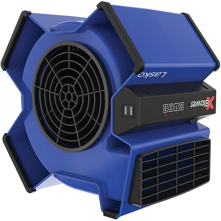 Lasko X12905 High Velocity X-Blower Utility Fan for Cooling, Ventilating,  Exhausting and Drying at Home, Job Site and Work Shop, 12905 - Walmart.com