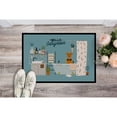 thumbnail image 2 of Airedale in Bathtub Door Mat, 2 of 3
