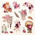 thumbnail image 2 of Libro de pegatinas PETER PAUPER PRESS Boho Dreams Free-Spirited, 2 of 9