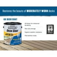 thumbnail image 2 of Bark, Rust-Oleum RockSolid 6X Exterior Wood Deck Coat-319613T, Gallon, 2 of 6