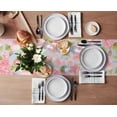 thumbnail image 2 of Plant Style Green Palm Leaves Table Flag Rainforest Plant Table Runner Holiday Party Home Kitchen Tables Aesthetically rated, 2 of 5