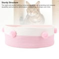 thumbnail image 3 of Panier-lit Grattoir pour Chat, Maison pour Animal en Corde de Coton Tricotée à la Main avec Conception Robuste, Style Élégant pour la Maison Intérieure, Matériau Haute Résistance, Doux pour la Peau, Empêche la Déformation, 3 of 7
