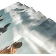 thumbnail image 3 of Coolnut Thought Horse Shower Curtain Waterproof Fabric with 12 Hooks Bathroom Bath Curtain Set Polyester Fabric Machine Washable 60 x 72 Inch Home Decor, 3 of 6