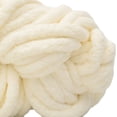 thumbnail image 1 of BUYISI 1Pc Extra Thick Ice Thread Hand-Knitted Single Strand Extra Thick Thread Cream White, 1 of 5