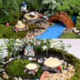 thumbnail image 5 of Micro landscape decoration creative mushroom tree stump potted decoration size size, 5 of 5