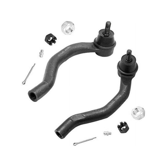 Outer Tie Rod End Set - Compatible with 2003 - 2007 Honda Accord 2004 2005 2006