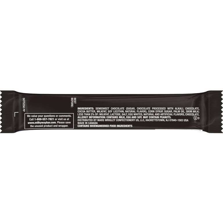 Milky Way Shareable Dark Chocolate Caramel Candy Bar, Mars - 2.83