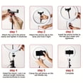 thumbnail image 3 of Goodea 8'' LED Ring Light, Adjustable Color Modes, Phone Holder, Desktop Tripod Stand, Beauty Fill Light for Live Streaming, TikTok, YouTube, Makeup, Photography, Zoom, Selfies, 3 of 8